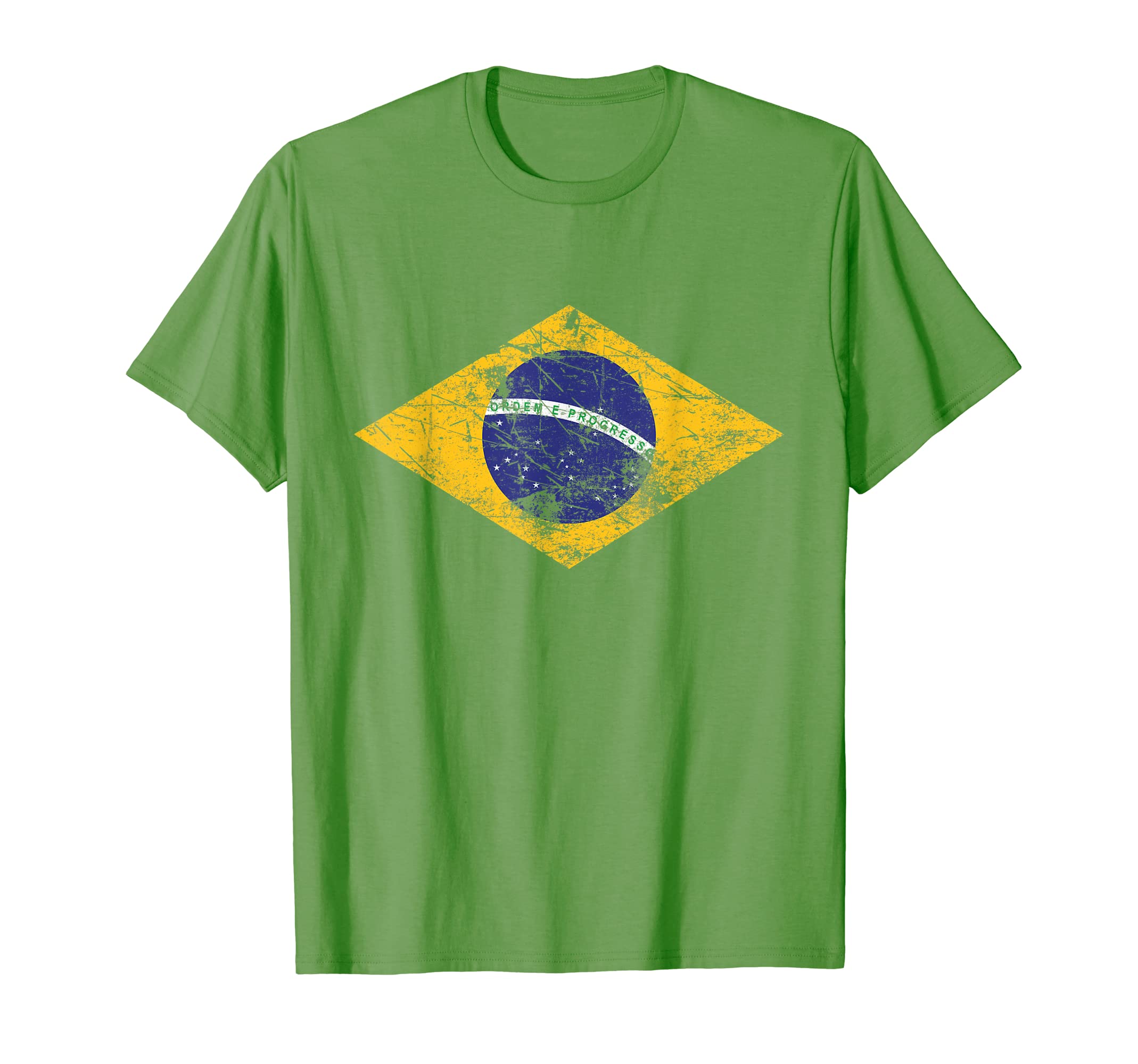 Vintage Retro Brazil FlagT-Shirt