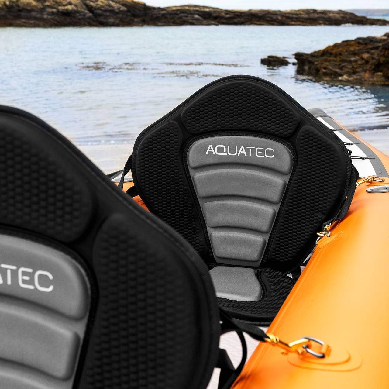 AQUATEC Kayaks inflables – Opciones Profesionales e intermedias, Asientos Individuales o para Dos Personas – Completos con Asientos, remos y Accesorios