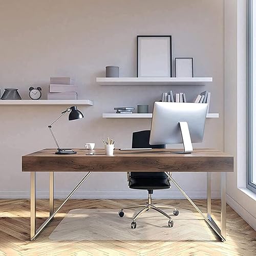 Miniatura 9 de Lxcisy Protector de escritorio transparente de PVC, cubierta de plástico de 10.059 in de grosor, impermeable, resistente al aceite, mantel