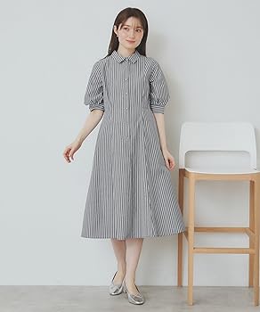 ストライプ フード付き ワンピース 38 楽天市場】大きいサイズ レディース ワンピース ストライプ