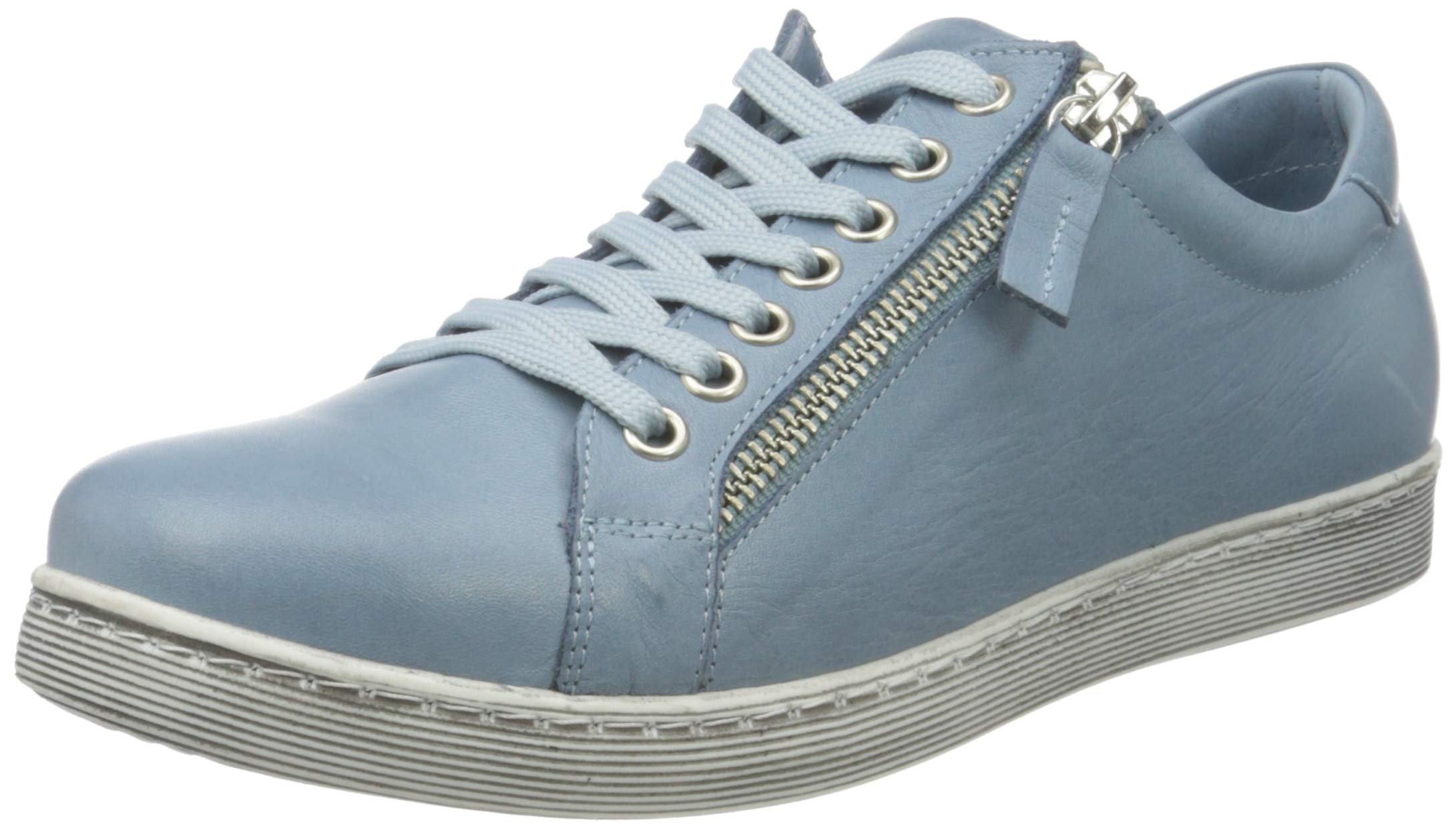 Andrea Conti 346839 Women’s Sneaker, Bleu, 2 UK