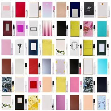 12PCS Fragrance Sample Set for Women and Men, Assorted Perfume & Cologne Spray Vials, Random Scent Discovery Kit, Travel Size Scent Sampler, Floral Fresh Woody Sweet Scents, Gift for Her or Him