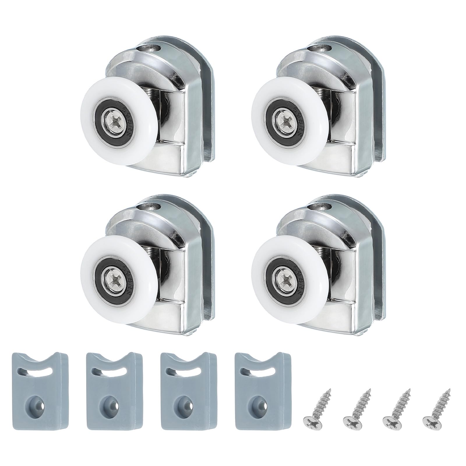 Rodillos de puerta de ducha de 25 mm para sustitución de guías gastadas 7