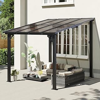 14 Backyard Decor Ideas for Stylish Welcoming Outdoor Spaces 76 Aoxun 8’x10’ Gazebo, Wall Mounted Gazebos Pergola on Clearance, Outdoor ...