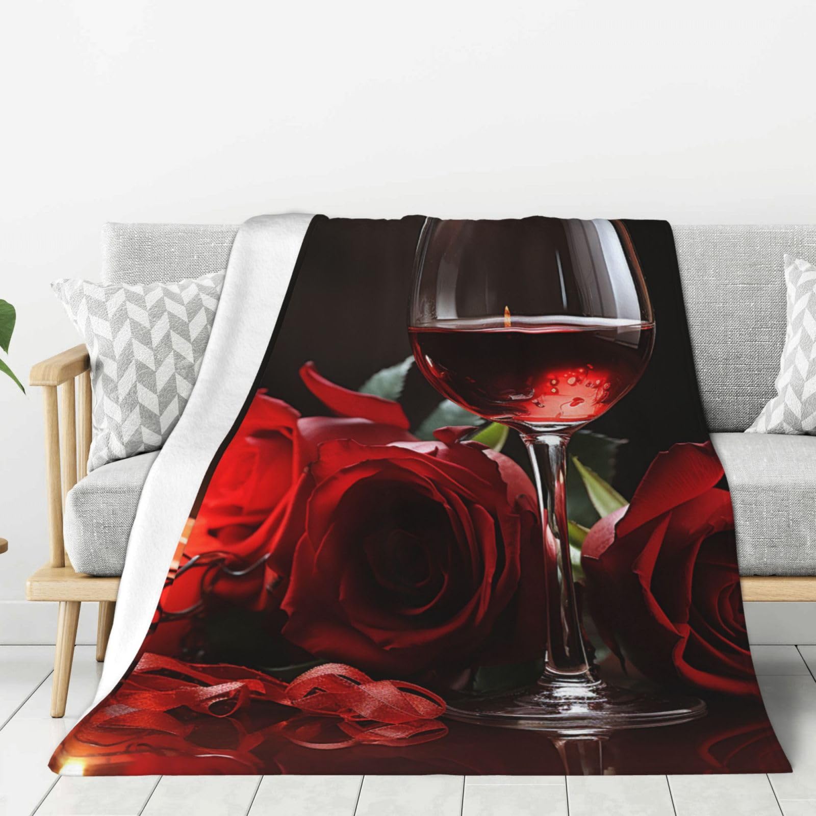 Couverture polaire douce pour soirées canapé et confort de voyage rose vin
