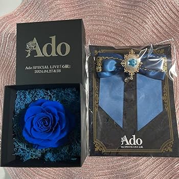 Ado vip 特典 ブローチ&カード Ado VIP特典ブローチ&Hibanaオリジナルカード