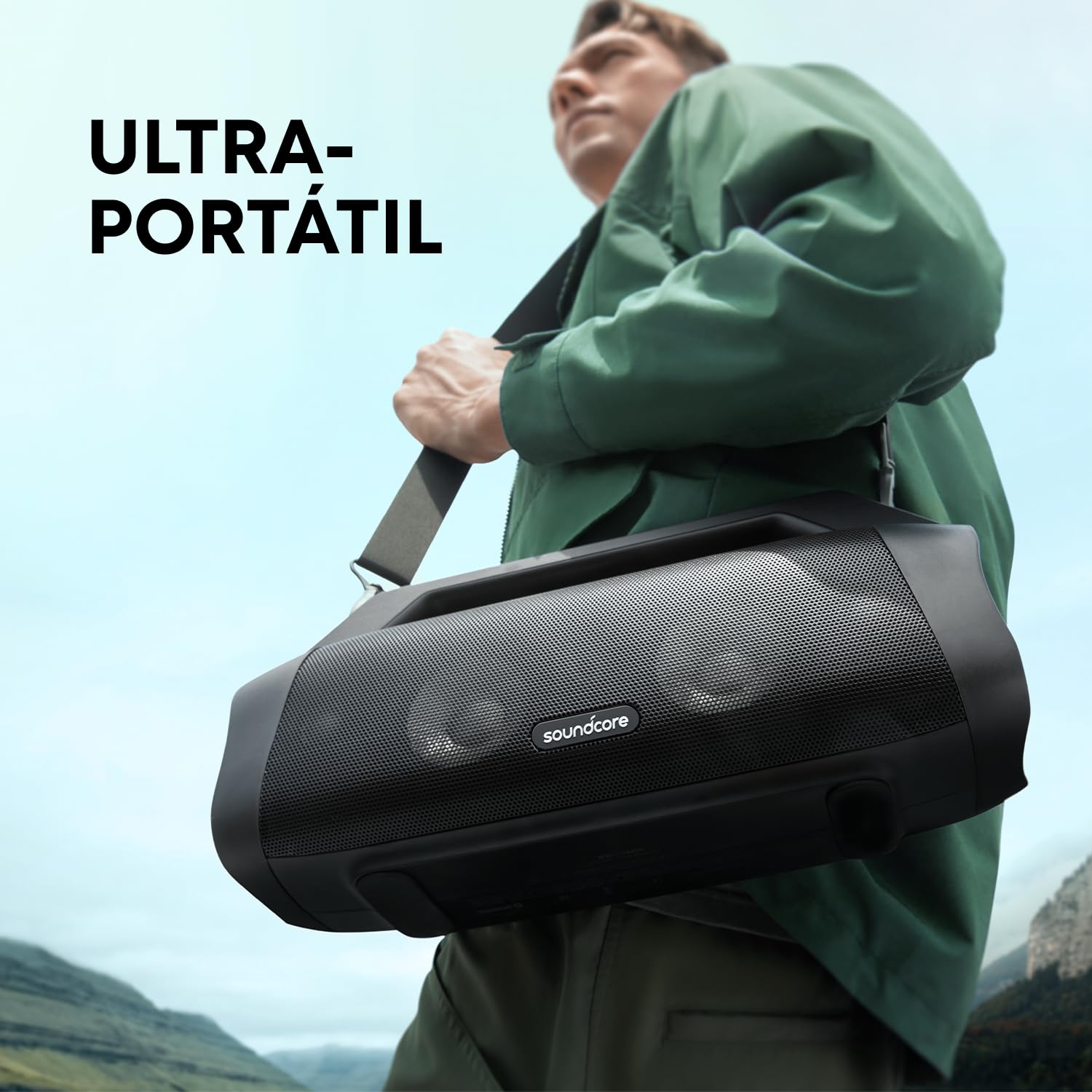 Motion Boom Plus Soundcore da Anker Caixa de Som Portáteis