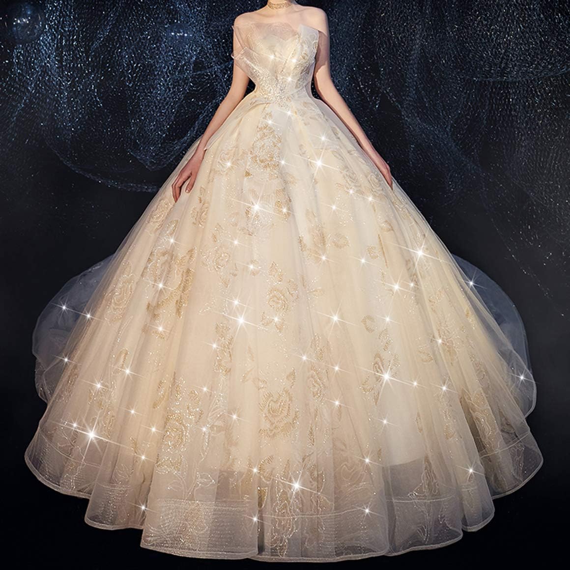 Women’s Crinoline 6 Hoop Skirt Petticoat for Women Petticoat for Wedding Dress Underskirt Ball Gown Bridal - Image 8