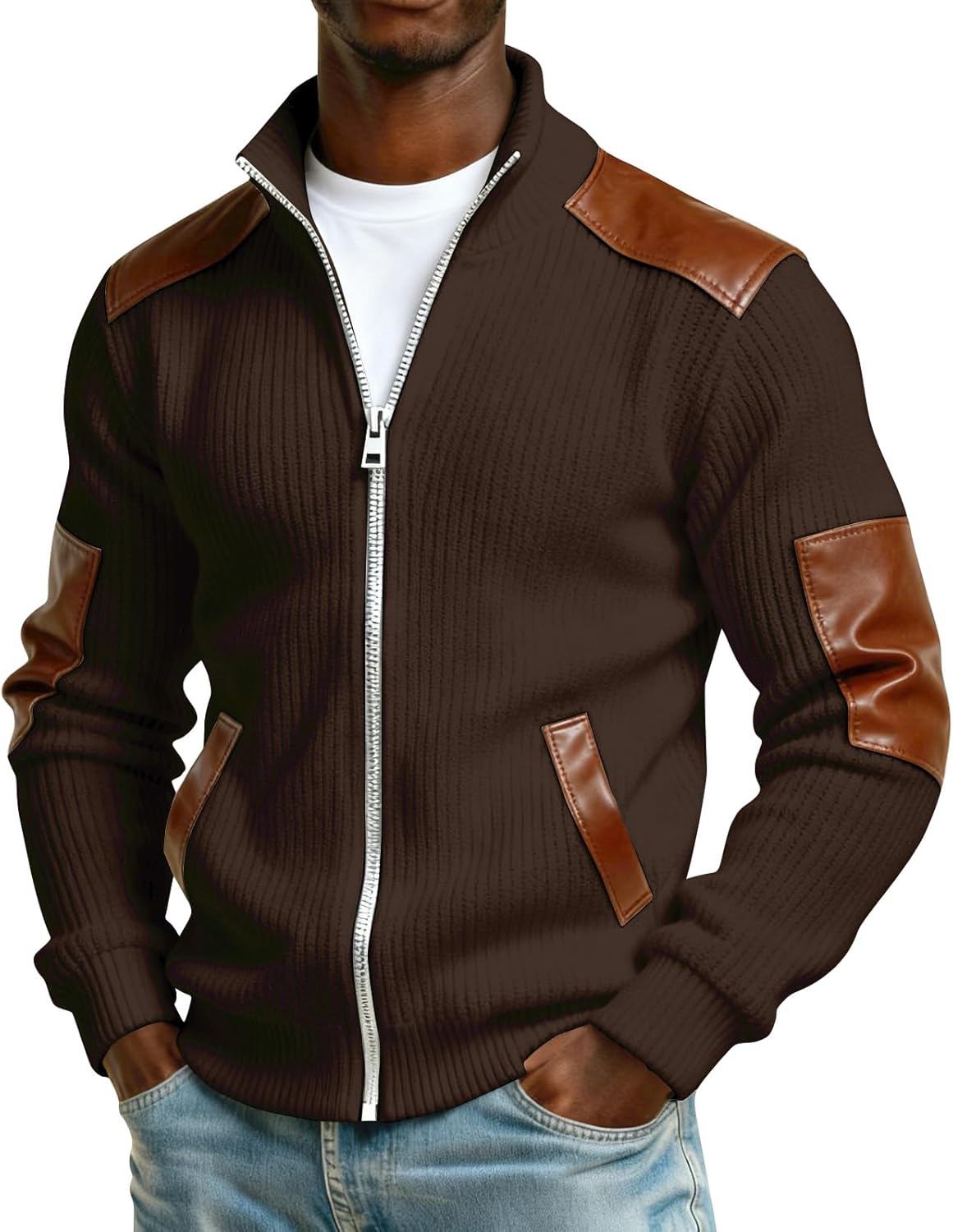 Winter Jacket Men 2025 Lightweight Coats Long Sleeve Warm Sweatshirt Big and Tall Mens Fashion Cloth