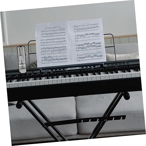 Miniatura 7 de Totority 3 unids metrónomo metrónomo máquina universal metrónomo metrónomos instrumentos musicales para niños violín madera metrónomo madera teca