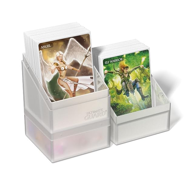 Foto 6 de 8 de Ultimate Guard UGD011282 Boulder´n´Tray 100+ Frosted - Caja para cartas
