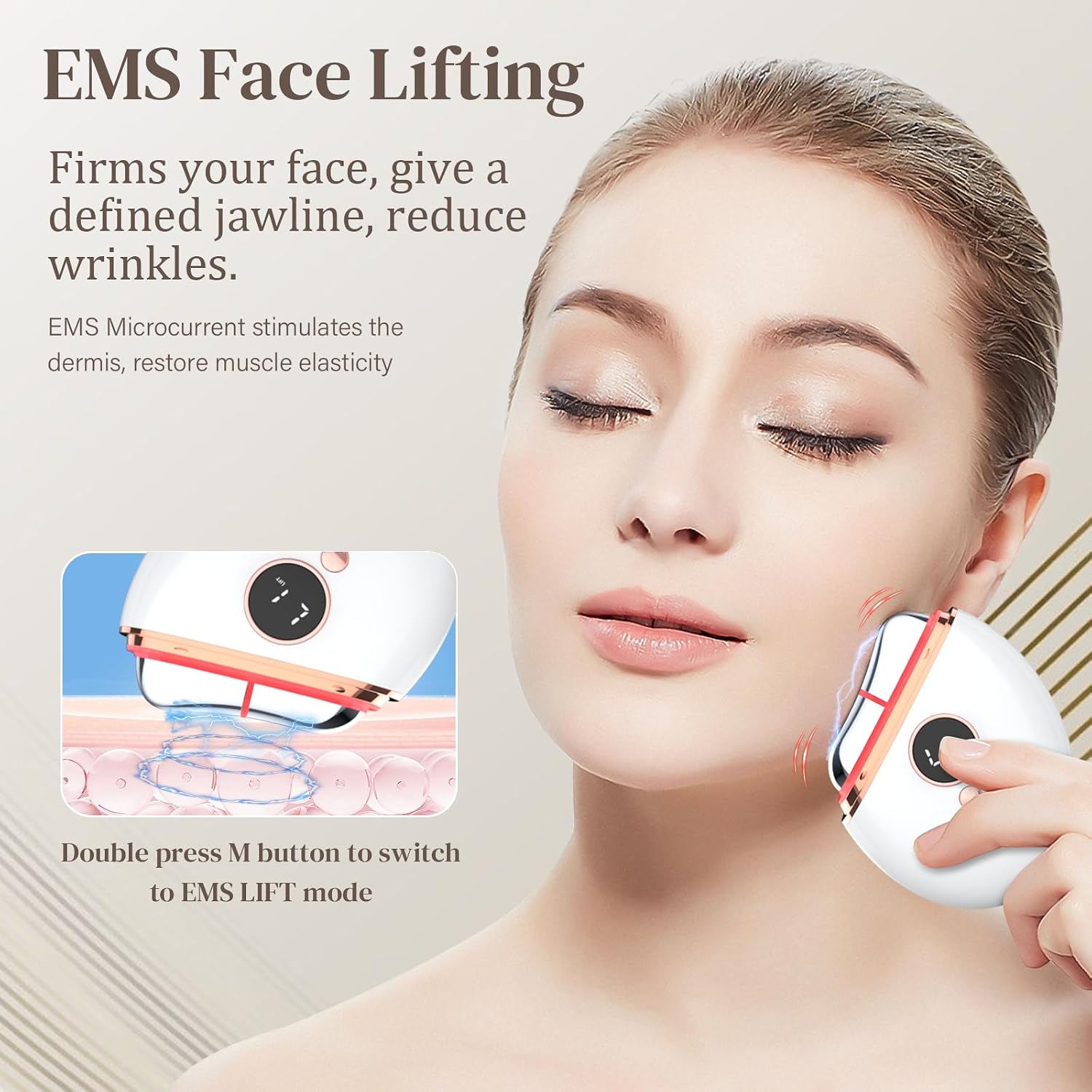 Gua Sha Face, Profey EMS Gua Sha, Electric Guasha Face Massage with Vibration and Heat, Face Lift Device with Red, Blue, Green, Face Massager for Anti Age, Anti Wrinkles Gua Sha Face, Profey EMS Gua Sha, Electric Guasha Face Massage with Vibration and Heat, Face Lift Device with Red, Blue, Green, Face Massager for Anti Age, Anti Wrinkles