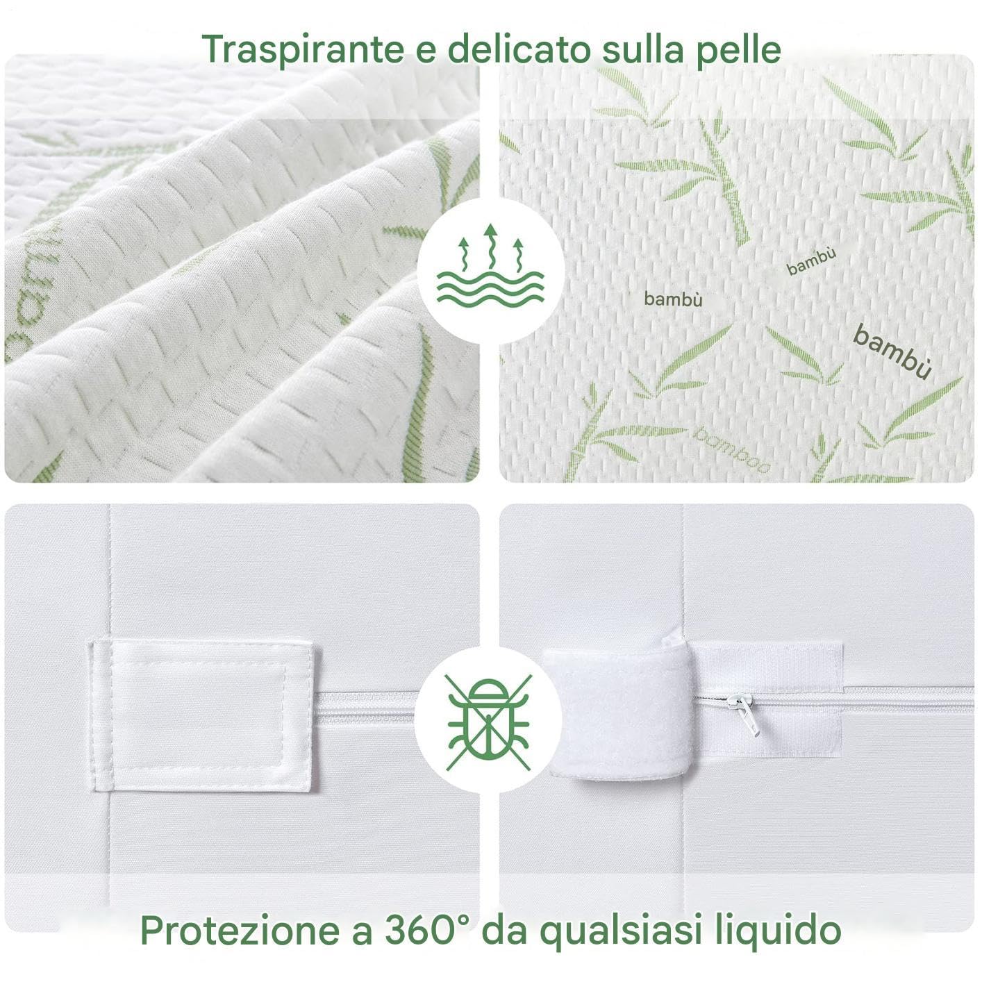 Coprimaterassi Protettivi Biancheria Da Impermeabile E Delicata