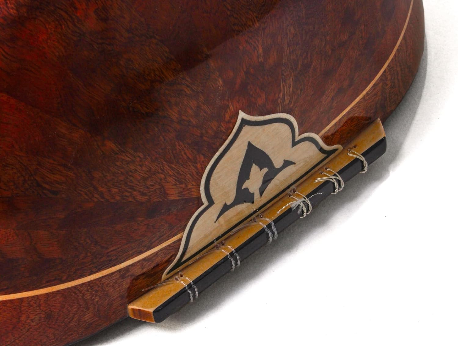 Luxury Collection Cedar Top Pamela Iraqi Arabic Oud Instrument – Handmade Masterpiece with Mother of Pearl Inlay and Free Padded Gigbag Case