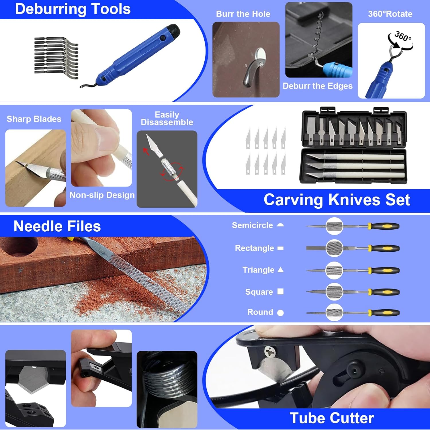 112 PCS 3D Printing Tool Kit, 3D Printer Accessories with Nozzle Cleaning Kit, Deburring Tool, Digital Caliper, Pliers, Wrench Set, Cutting Mat, Tool Bag, for 3D Print Removing, Cleaning, Finishing