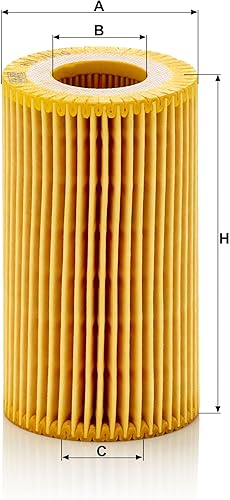 Vista 3 de Mann Filter HU 7010 z Filtro de aceite de cartucho de repuesto Compatible con Mercedes-Benz Sprinter 2500, Sprinter 3500, Sprinter 3500XD