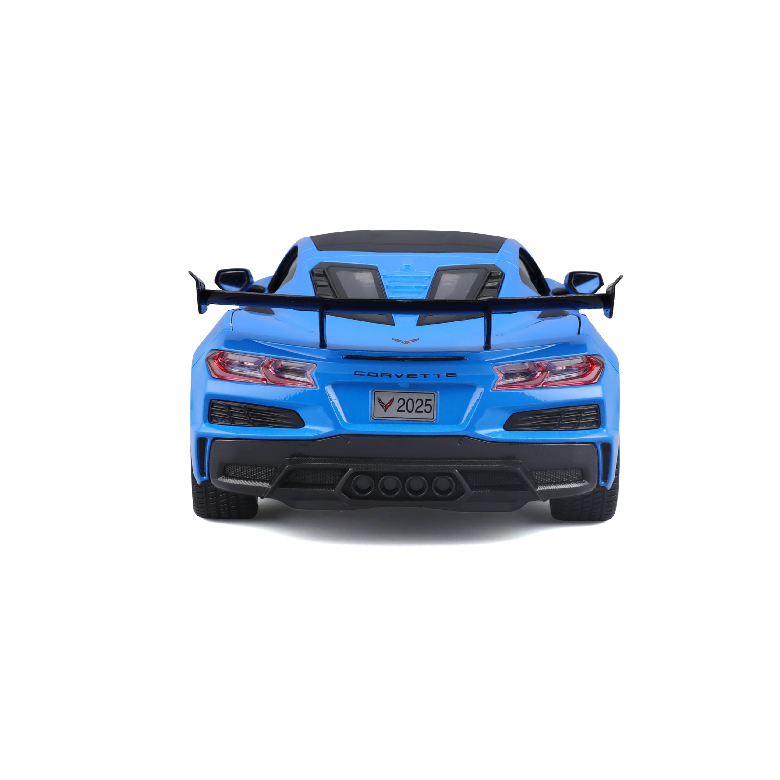 Maisto Chevrolet Corvette ZR1 Special Edition, blu (2025) – Modellino auto 1:18 – Auto da collezione fedele auto giocattolo con ante mobili, bagagliaio e cofano, a partire dai 3 anni (531475BL)