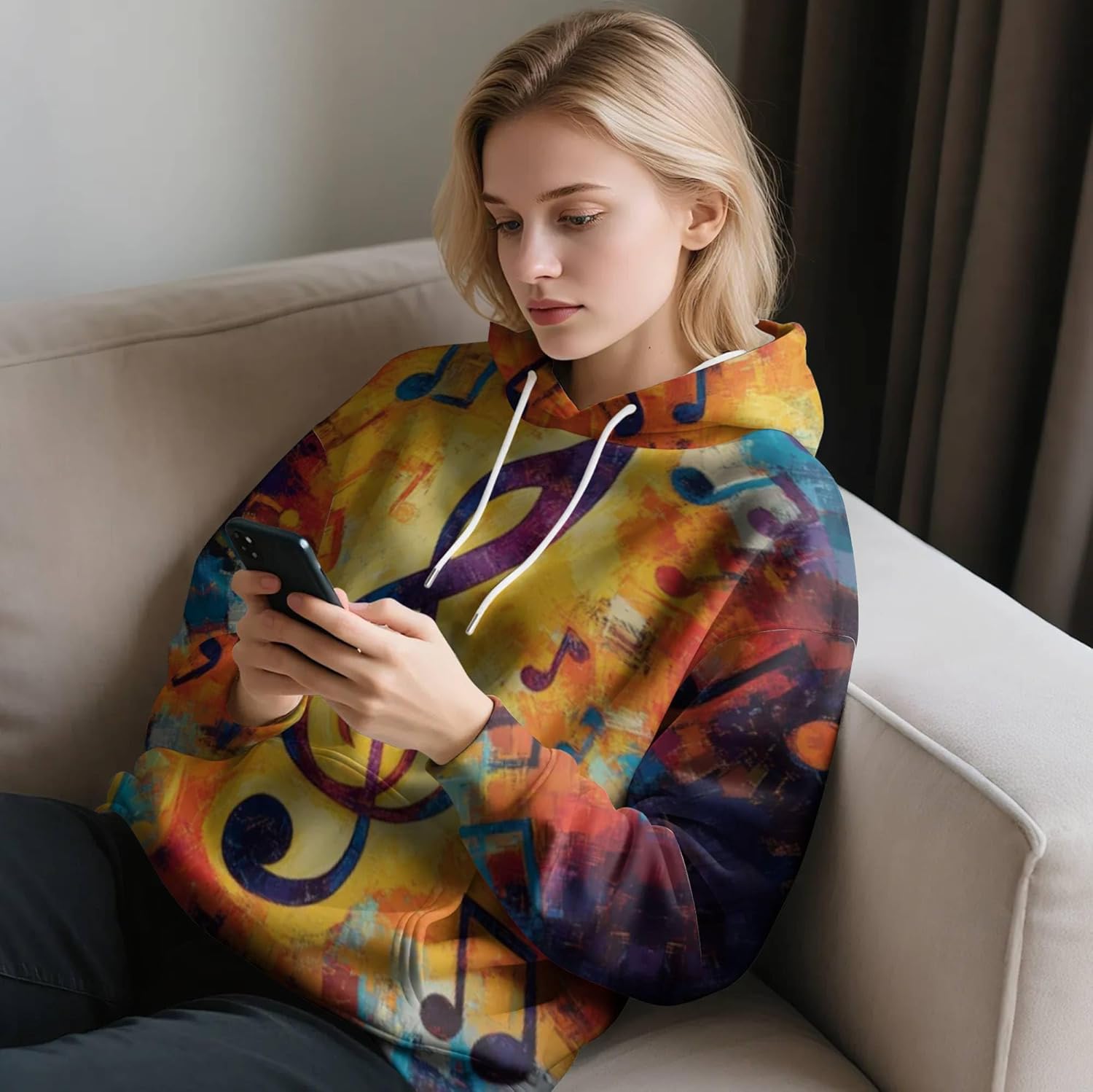 3D Printed Hoodie High Definition Graphic Comfortable and Stylish Unisex Breathable Fabrics Ideal for Casual Wear - Image 6