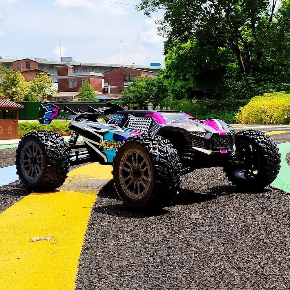 BOCGRCTY Coche RC, Vehículo Todoterreno RC De Alta Velocidad 4WD De 110 KM/H, Vehículo Todoterreno RC Todoterreno De 2,4 Ghz, Vehículo Todoterreno RC Sin Escobillas, Con Amortiguadores Hidráulicos, Ad