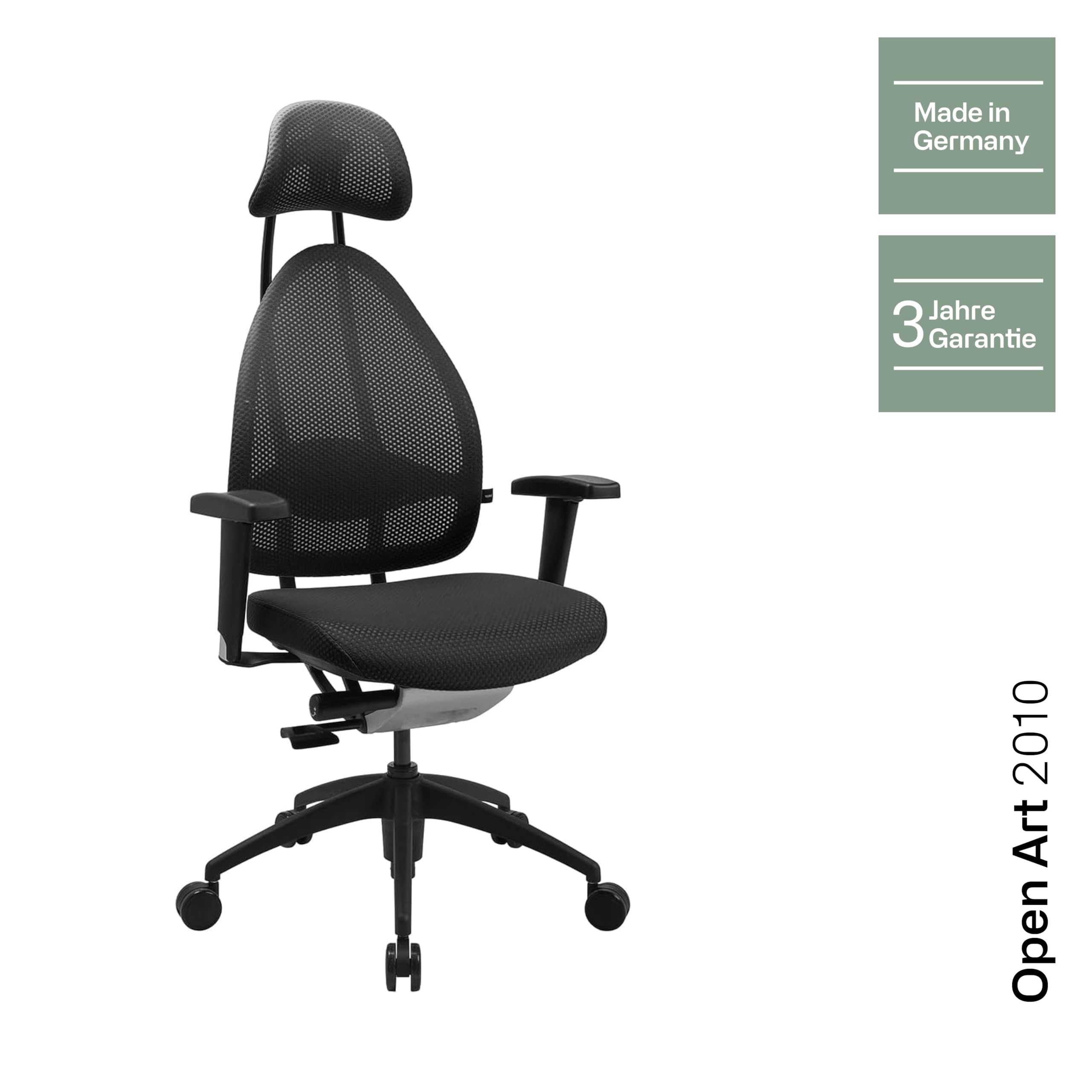 Topstar Open Art 2010 Bürostuhl - Ergonomisch Mit Netzrücken