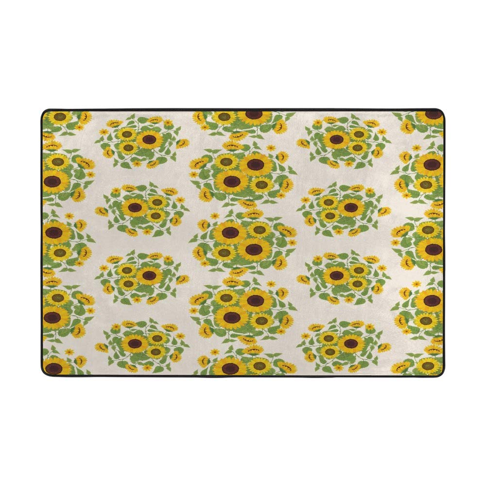 Tapis de Maison à Tournesols : Sublimez votre Salle à Manger et votre Terrasse