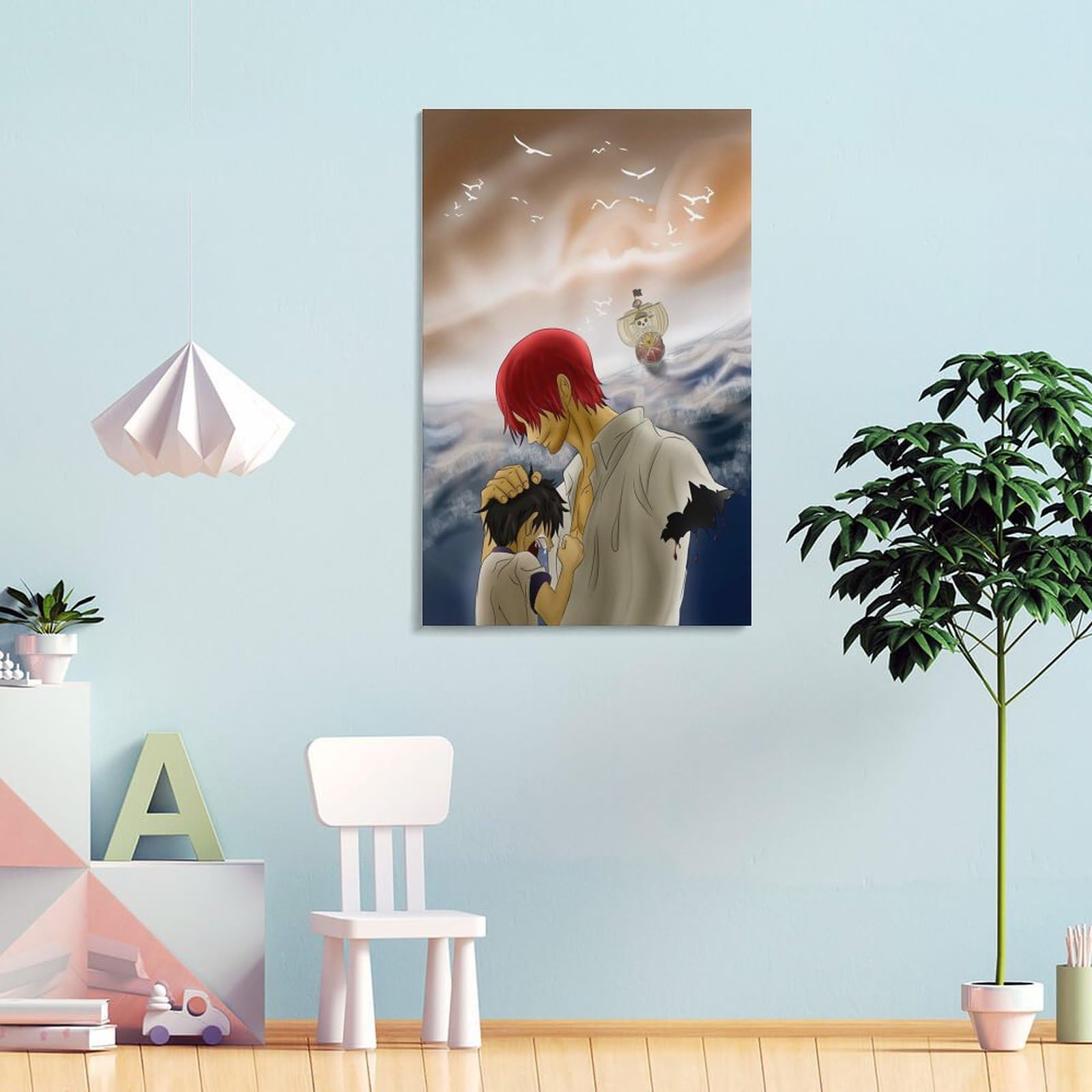 Amazon.co.jp: ONE PIECE ワンピース A全アートポスター ルフィ