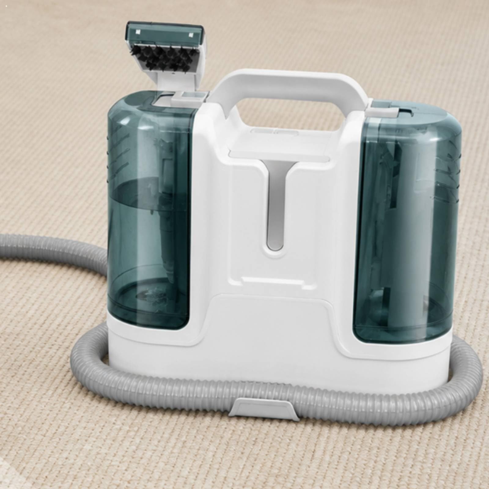 Gralara Aspiratore Lavatappeti con Accessori Multifunzione Lavatappezzeria Multiuso Aspirapolvere Estrattore per Casa, Angoli e Punti Difficili