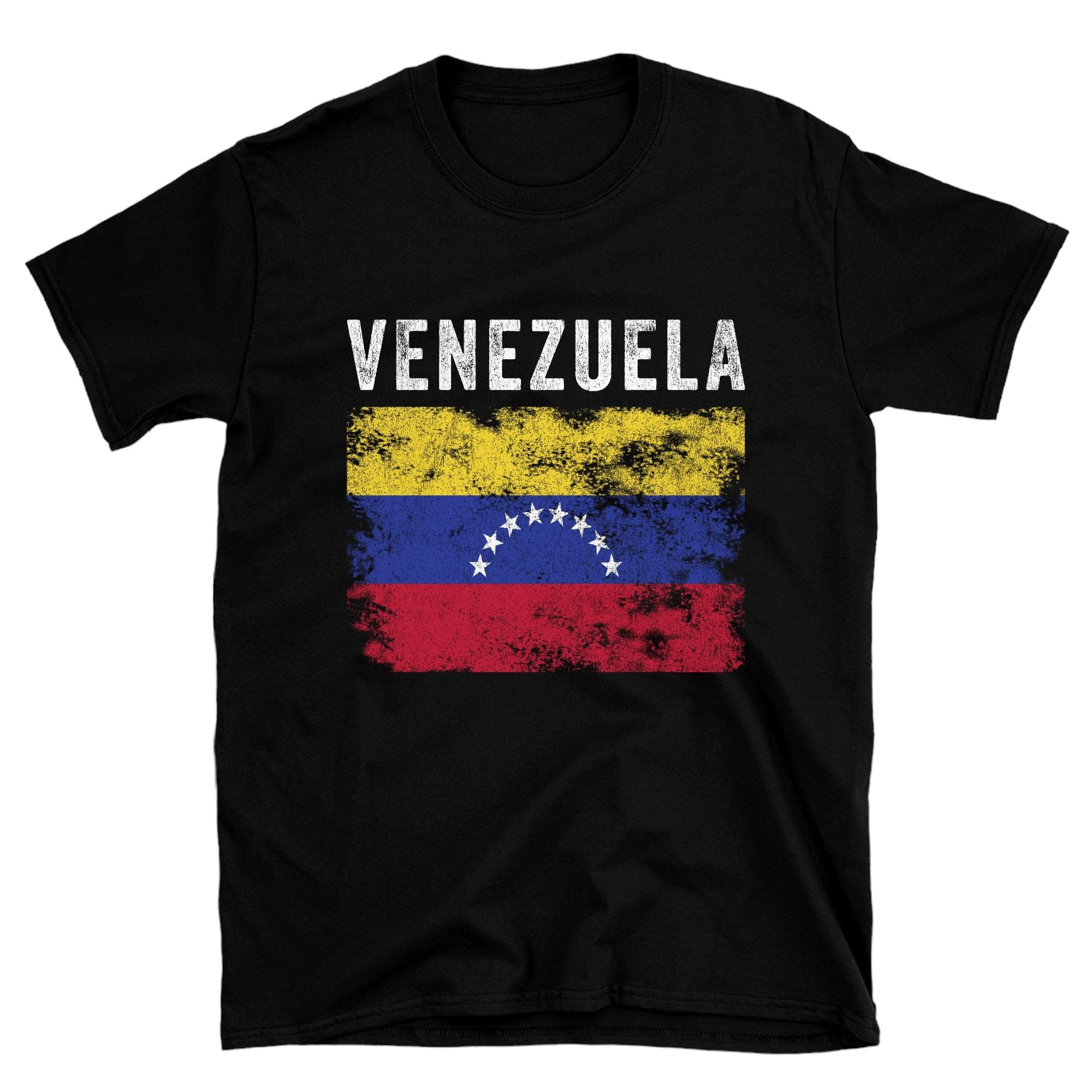 Venezuela Flag Vintage Venezuelan Flag Shirt Tee T Shirt Tshirt T-Shirt