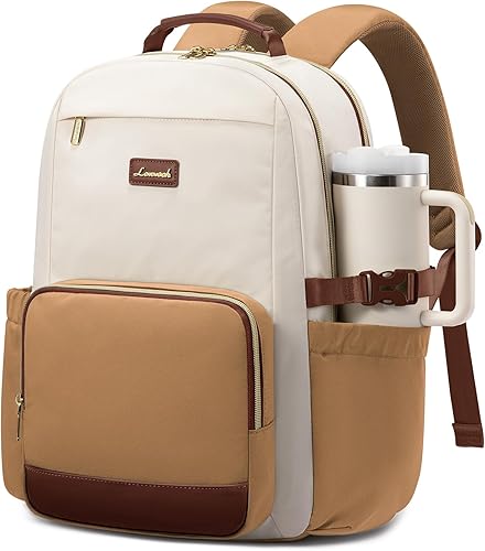 Miniatura 20 de LOVEVOOK Mochila para laptop para mujer, 15,6 pulg.
