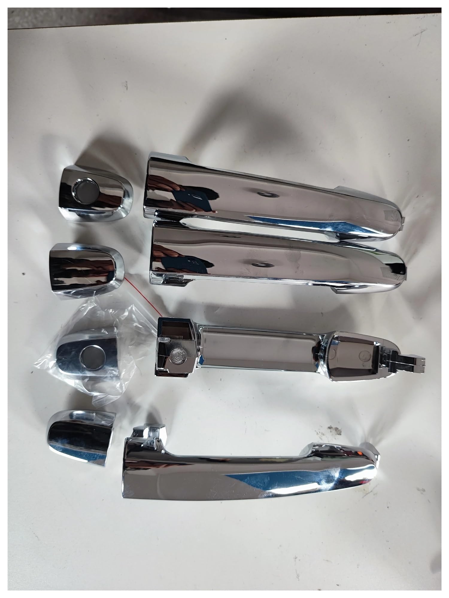 Cgbwmb Chrome Set Exterior Door Handle For Toyota For Camry For Auris For Avensis For Aygo For Corolla For Matrix For Rav4 Exterior Door Handle Ty0641c(Chrome Set)