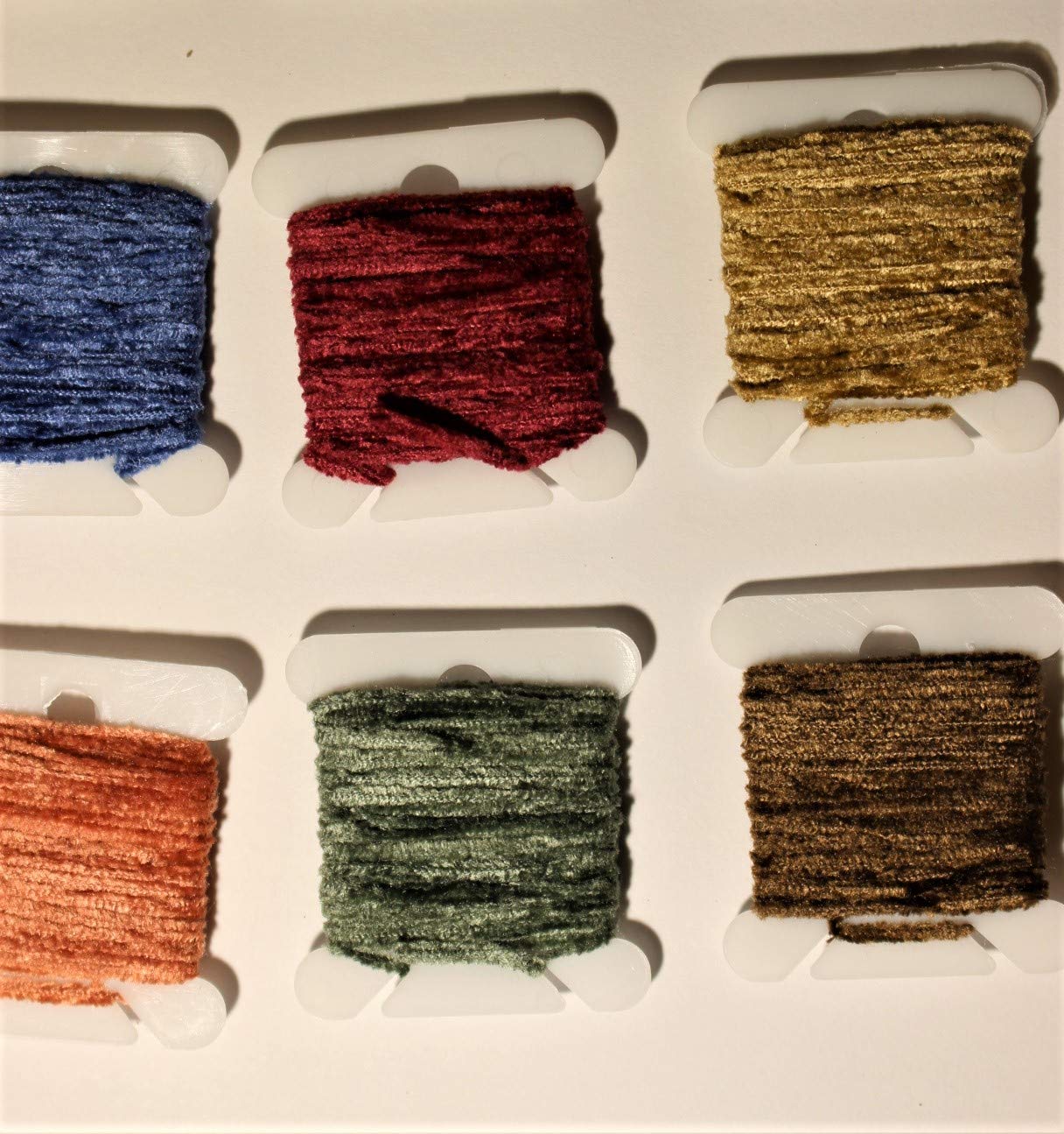 Lot De Montage De Mouches - Fil, Chenille, Pattes Caoutchouc, Mousse - Crappie Bluegill