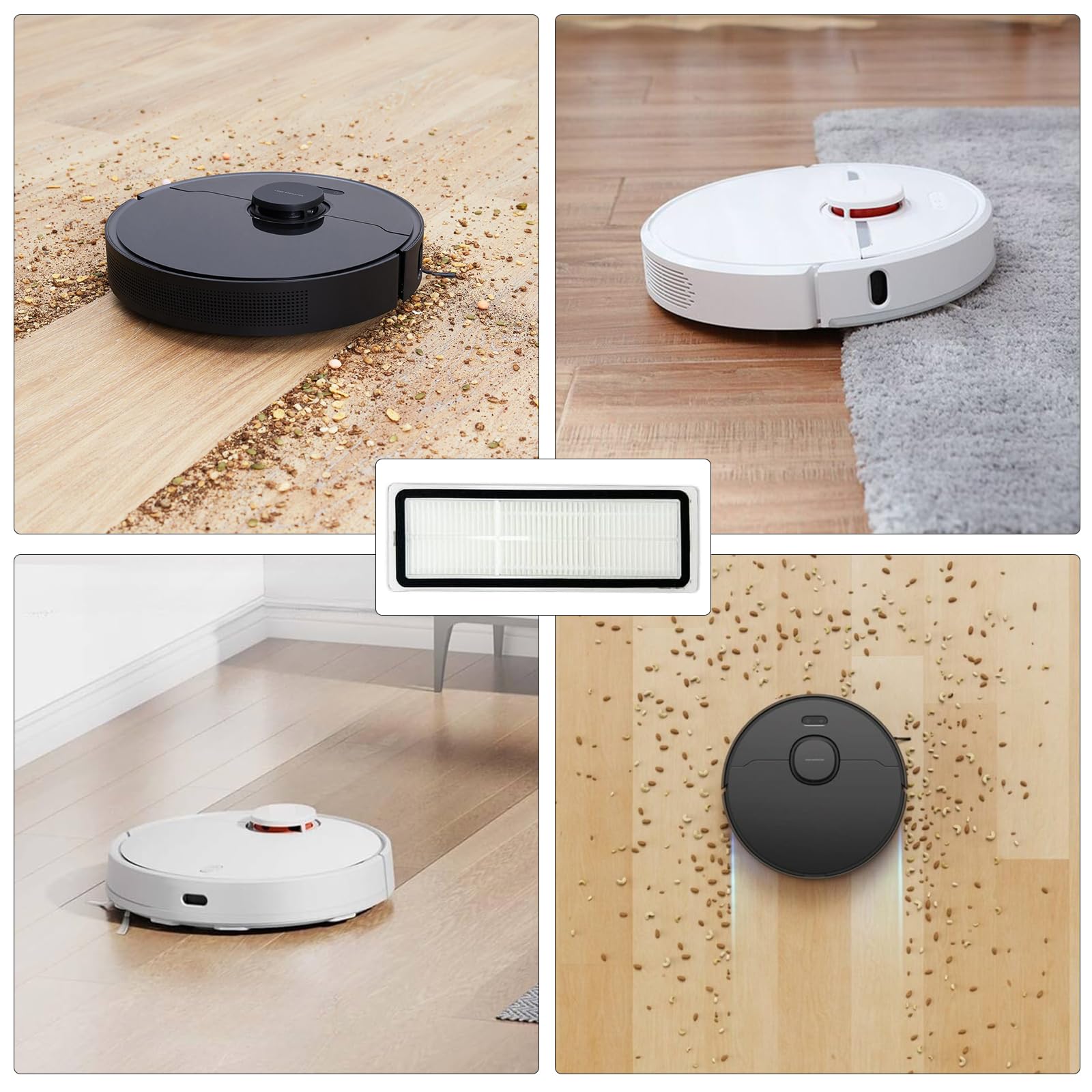 2 Filtres HEPA Pour Dreame D10s Pro D9 Max D9 D10s D9 Pro 15