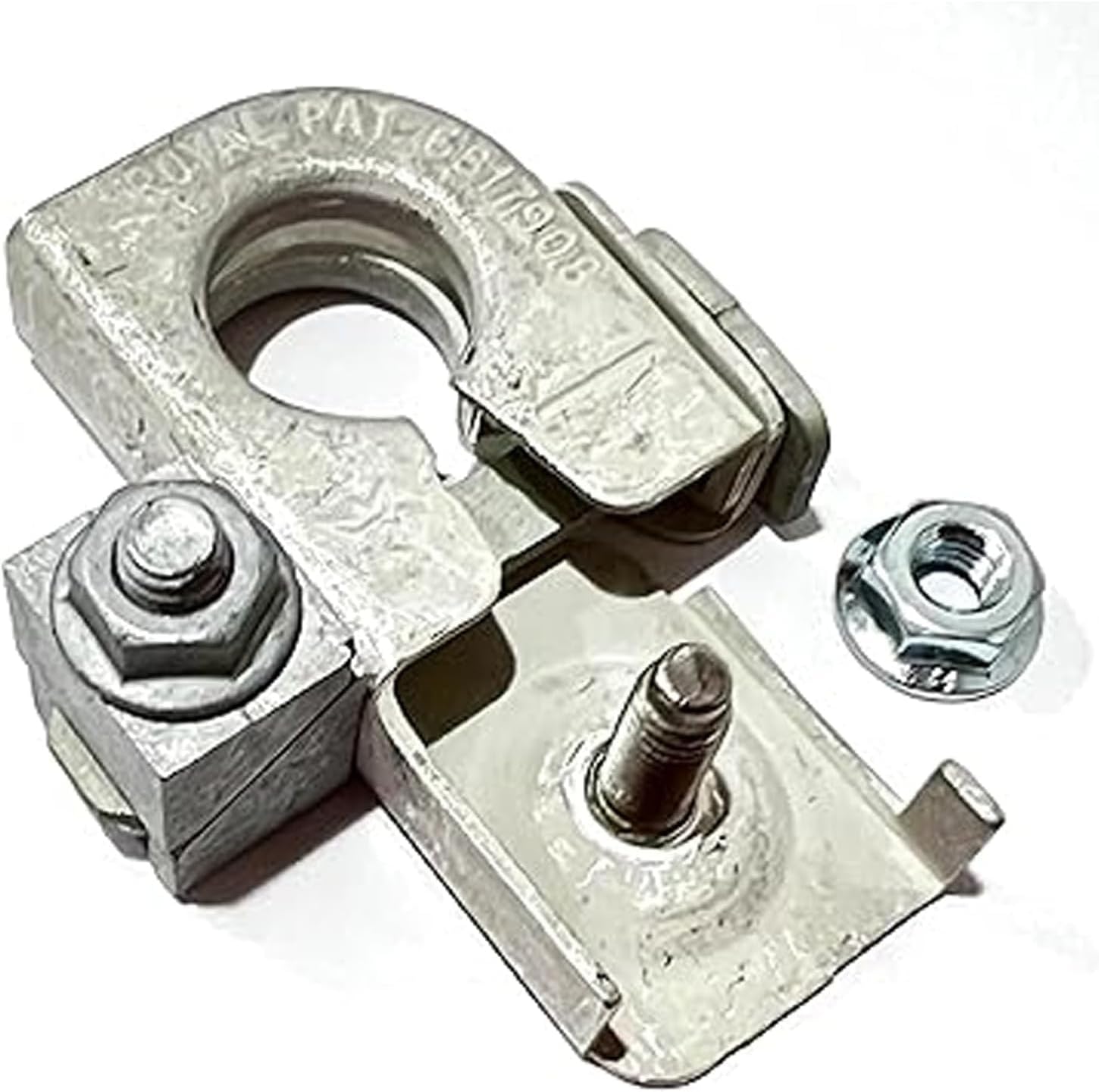 Negative Battery Terminal Connector | Exact Replacement for Ford BT4Z-14450-BA BT4Z14450BA | Fits F-150, Explorer, Edge, Fusion, MKX, MKZ, Nautilus & similar models