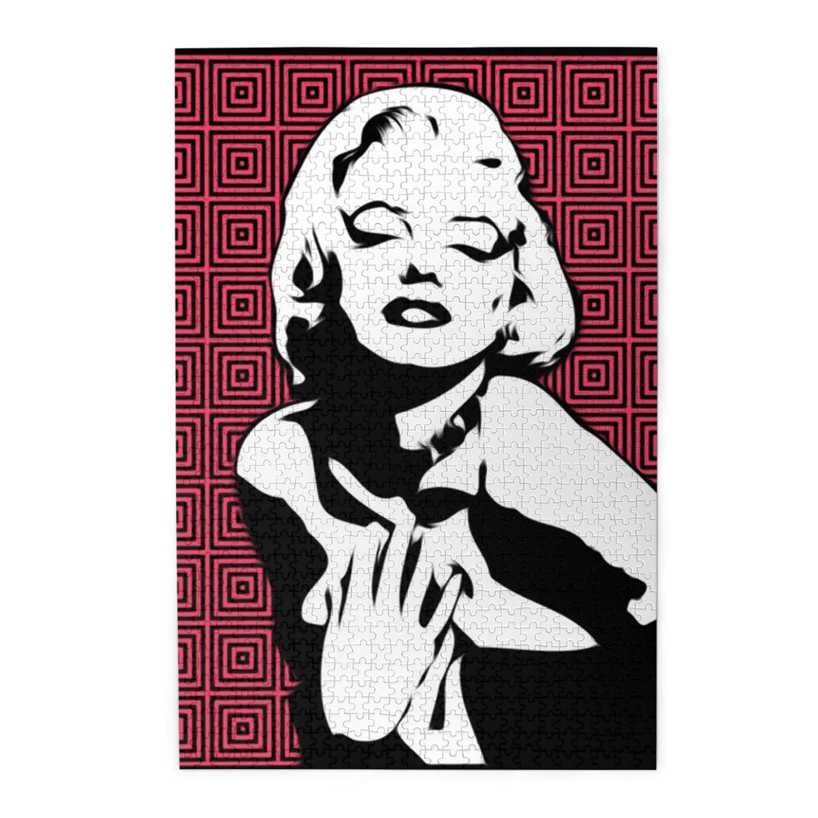 Amazon.co.jp: ジグソーパズル 木製パズル 1000ピース マリリン