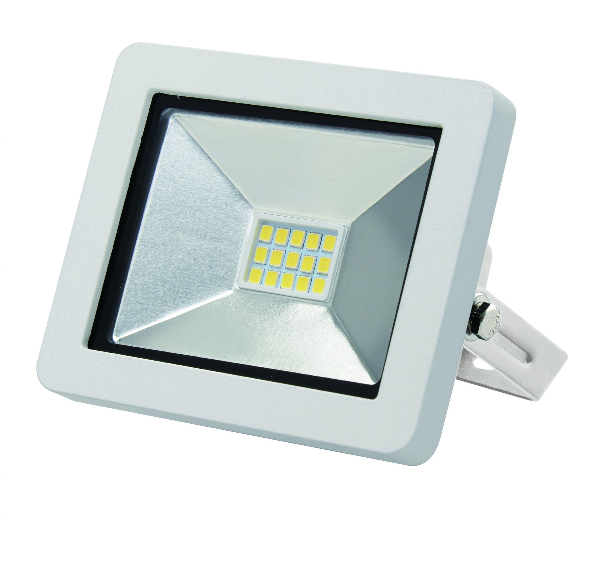 LyvEco 9747W 10w LED Slim Floodlight, IP65, White, 800lm, 6500K