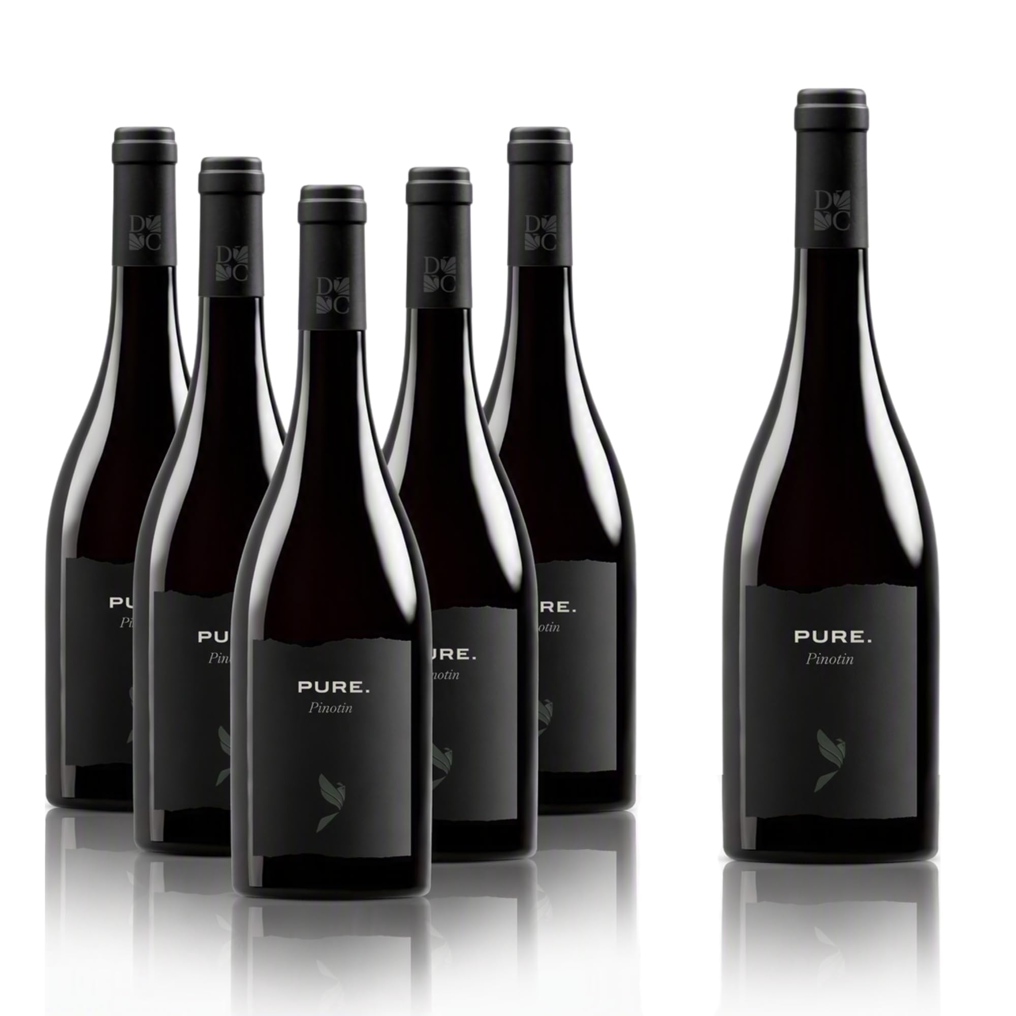 Coquillade PURE. Rouge Pinotin Rotwein Provence mit Ausgießer