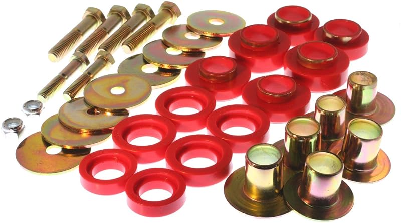 Kit de buchas de fixação do chassi Energy Suspension 3.4142R para Camaro – 1 conjunto