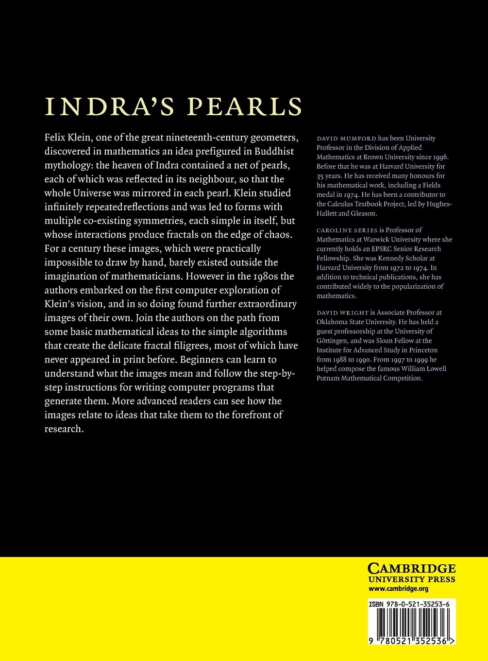 Indra's Pearls: The Vision of Felix Klein