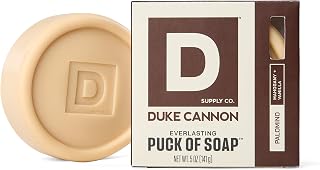 Duke Cannon Palomino Men's Soap Puck (5 oz, Mahogany + Vanilla)