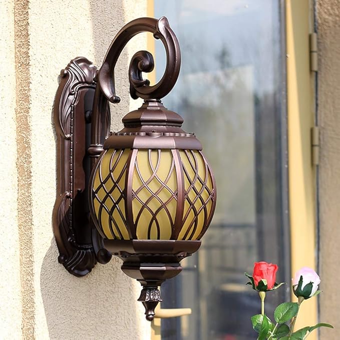 ZHOUYANG Binnenplaats Minimalist Wandlamp, Corridor, Led Retro Muur Waterdichte Lamp photo 3