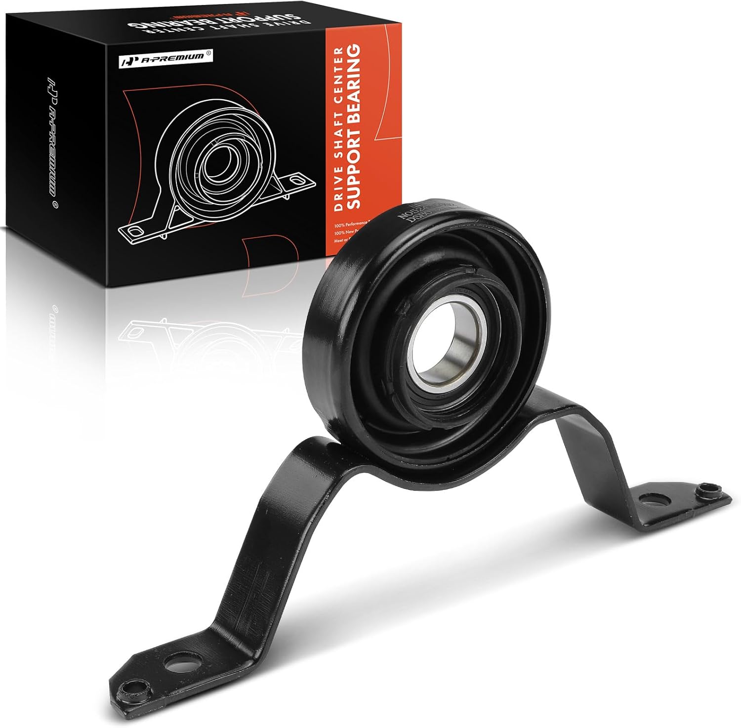 A-Premium Rear Drive Shaft Center Support Bearing Compatible with Audi A6 A7 Quattro 2017-2018, S6 S7 2013-2018, AWD, Auto Dual Clutch 7 Speed Trans, Replace# 4GD521101A, 4GD521101B, Carrier Bearing