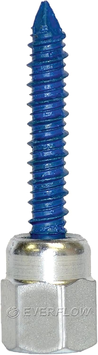 Sammys 8306957-25 Vertical Anchor Super Screw with 3/8 in. Threaded Rod Fitting, 5/16-14 x 2 1/2, Concrete, 25 Piece