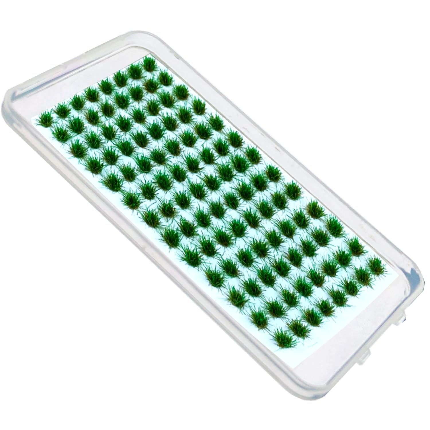 RXKFIGX 120 PCS Grass Tufts Mini Tufts Terrain Model Tuft Model Grass Static Grass Kit Resin Static Scenery Model for DIY Gaming Terrain Decoration Train Landscape Railway Artificial Grass Modeling