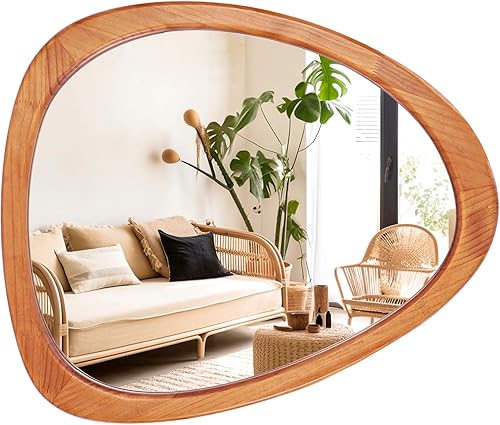 Miniatura 35 de WallBeyond Espejo asimétrico, espejo de pared irregular, espejos de pared decorativos para dormitorio, sala de estar, entrada, pasillo, espejo