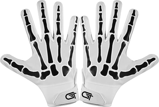 Glorious Traders Adult & Youth Football Gloves - Ultimate Performance Booster with Super Sticky Grip