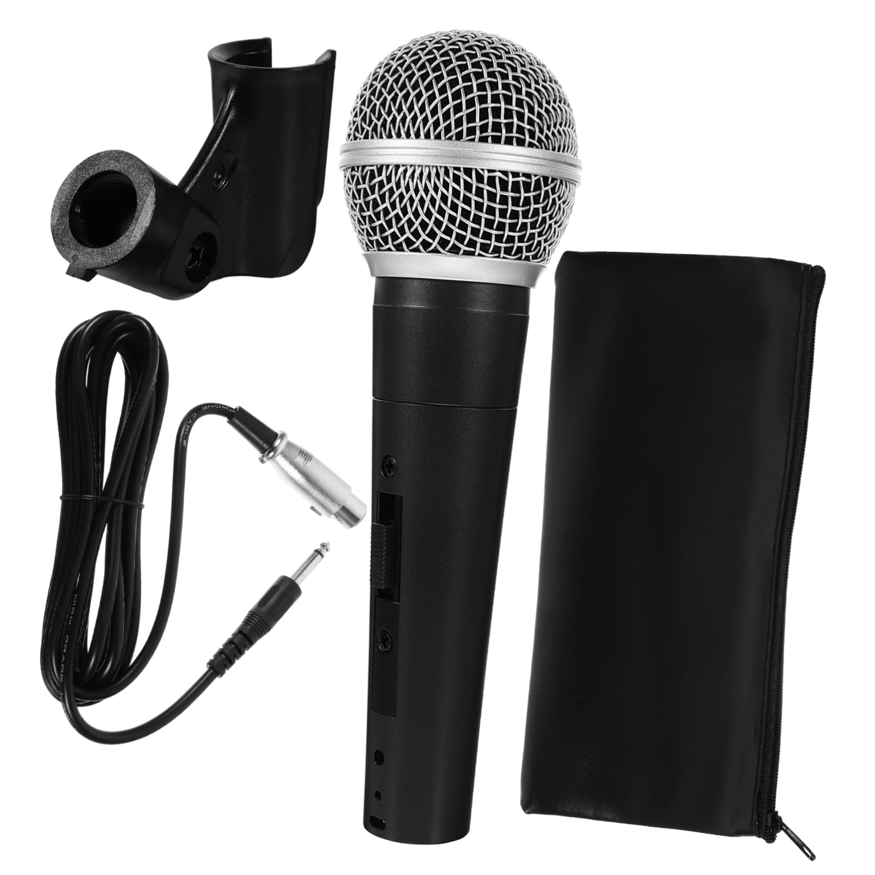 ifundom Professional Ktv Microphone Cable Dynamic Vocal Mic for Stage Handheld Speaker Microphone Easy to Use for Recording and Singing