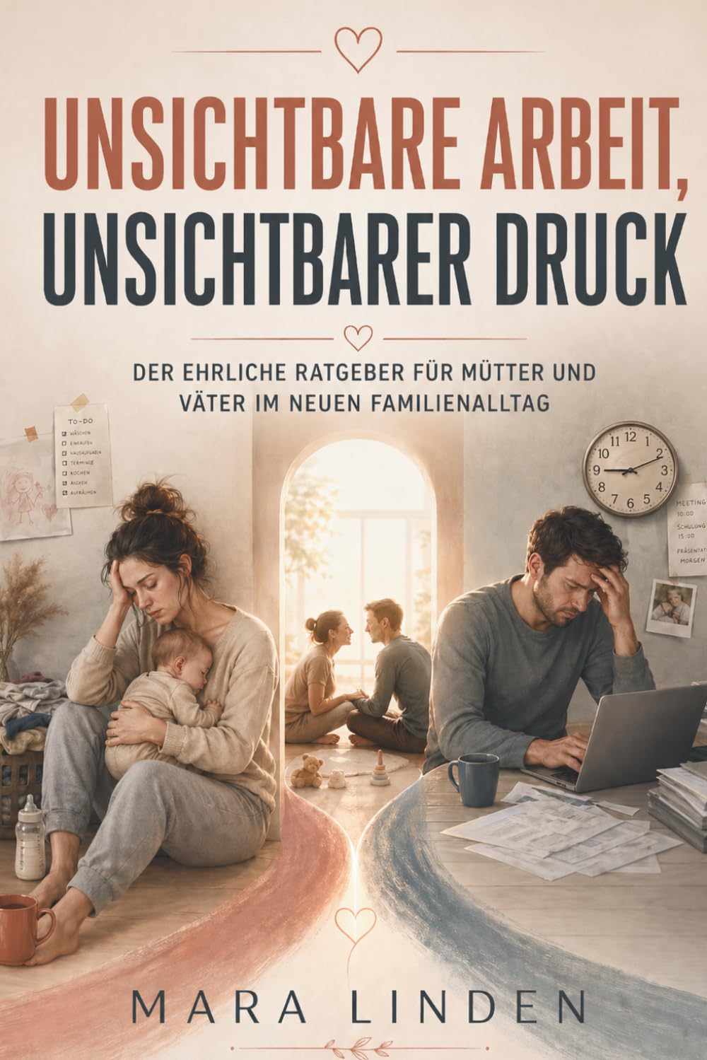 Unsichtbare Arbeit, unsichtbarer Druck: Der ehrliche Ratgeber für Mütter und Väter im neuen Familienalltag
