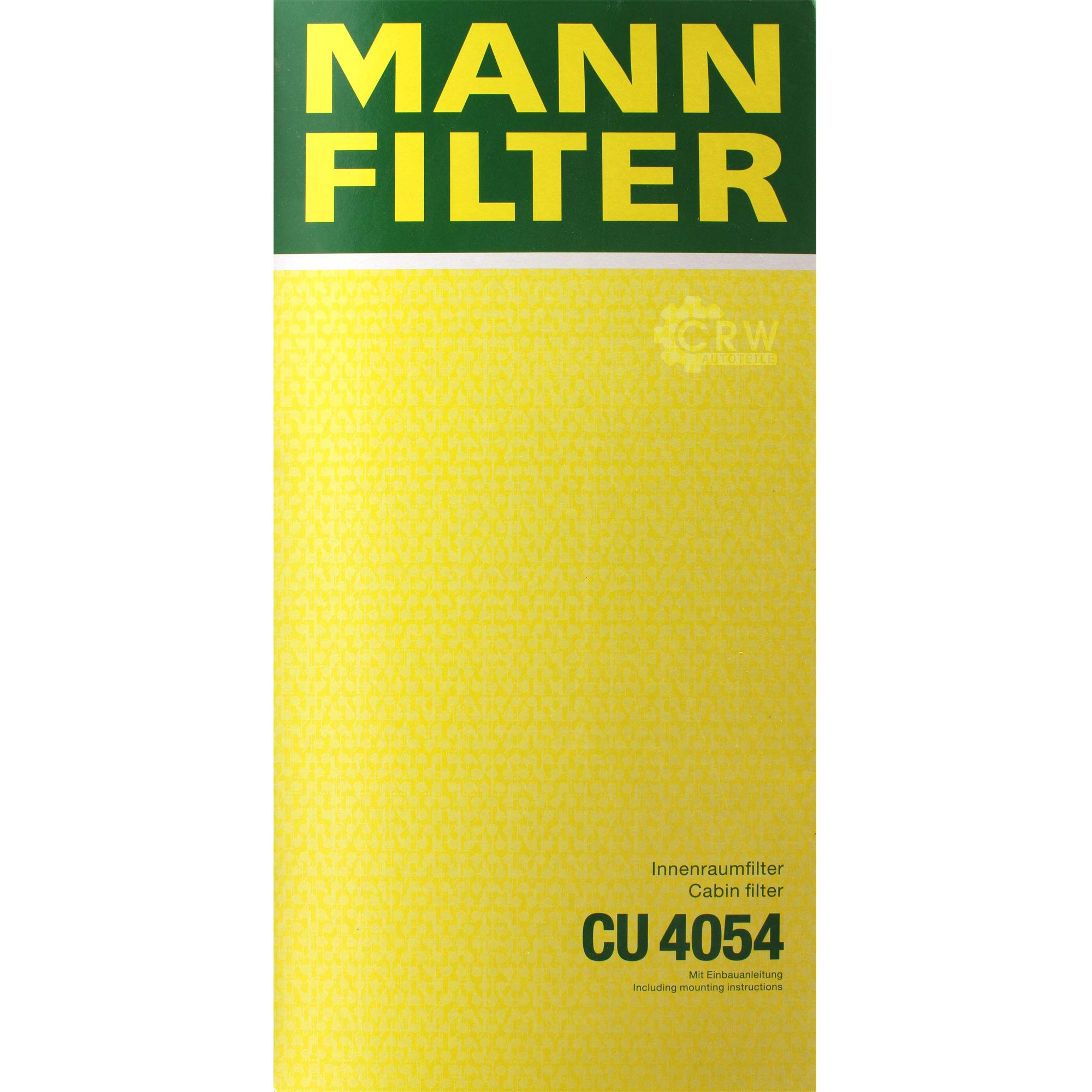 Paquete de inspección Kit de mantenimiento de filtros con filtro de aceite HU 615/3 x, filtro de aire C 40 163, filtro de combustible WK 820/1, filtro de habitáculo CU 4054, tornillo de