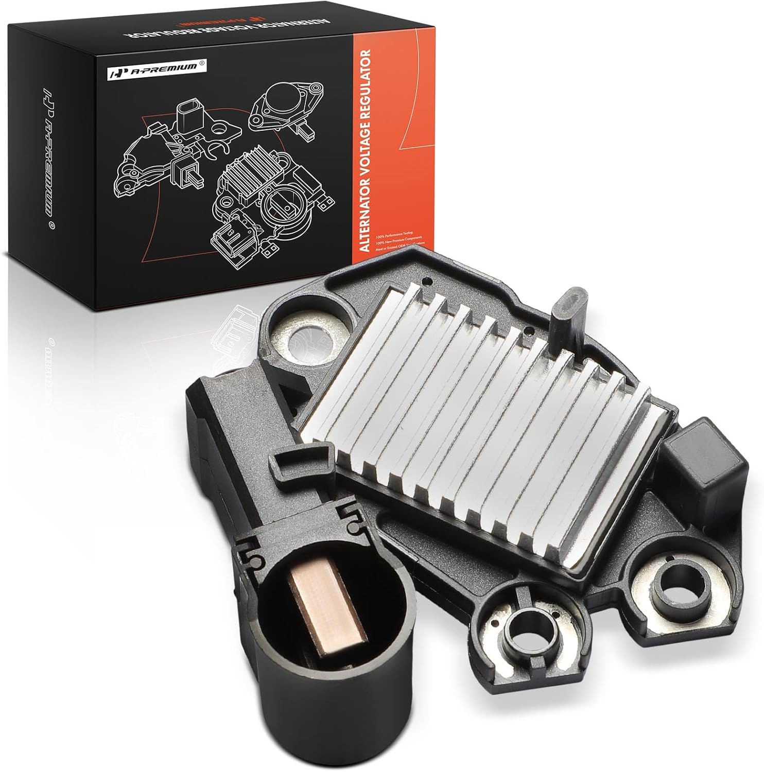 A-Premium Alternator Voltage Regulator Compatible with Audi A4 Quattro 2013-2016, Q5 2013-2017, A5 A6 Quattro, allroad, S4, S5, 14.30±0.3V B-Circuit 14.3 Vset