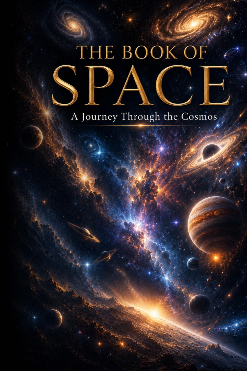 The Book of Space: A Cinematic Journey Encyclopedia of Space, Galaxies, Black Holes, Cosmic Wonders, and the Universe (The Encyclopedia of Wonders)